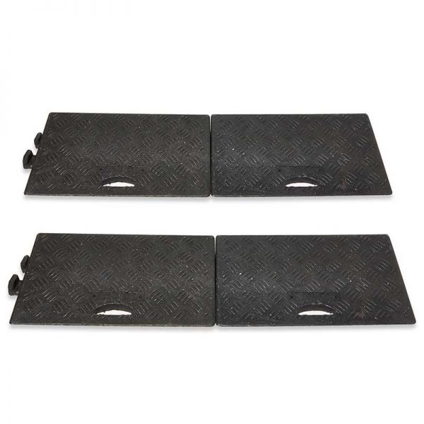black 50mm Kerb Ramp, available singly or in packs
