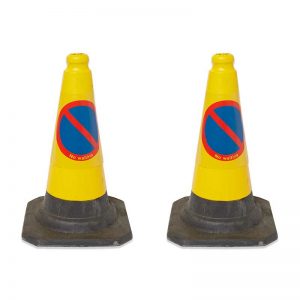No Parking/Waiting Cone - 500mm - available in packs
