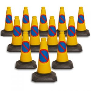 Pack of 12 450mm No Waiting Cone